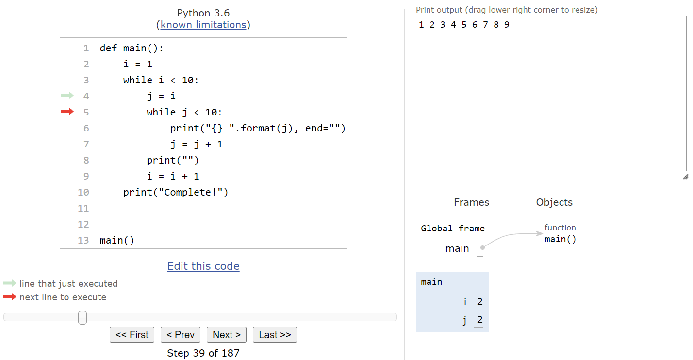 Nested While Loops CC 110 Textbook