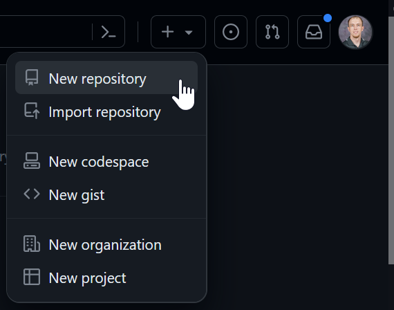 Create New Repository