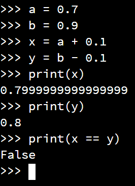 Python Floating Point Error