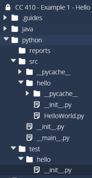 Python Unit Test Structure