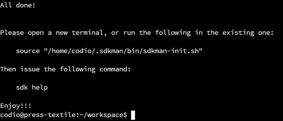 Install SDKMAN!