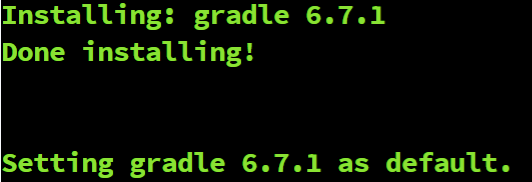 Gradle Install