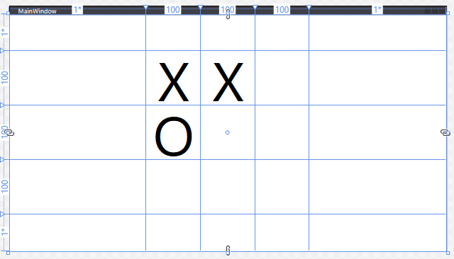 The resulting Tic-Tac-Toe grid