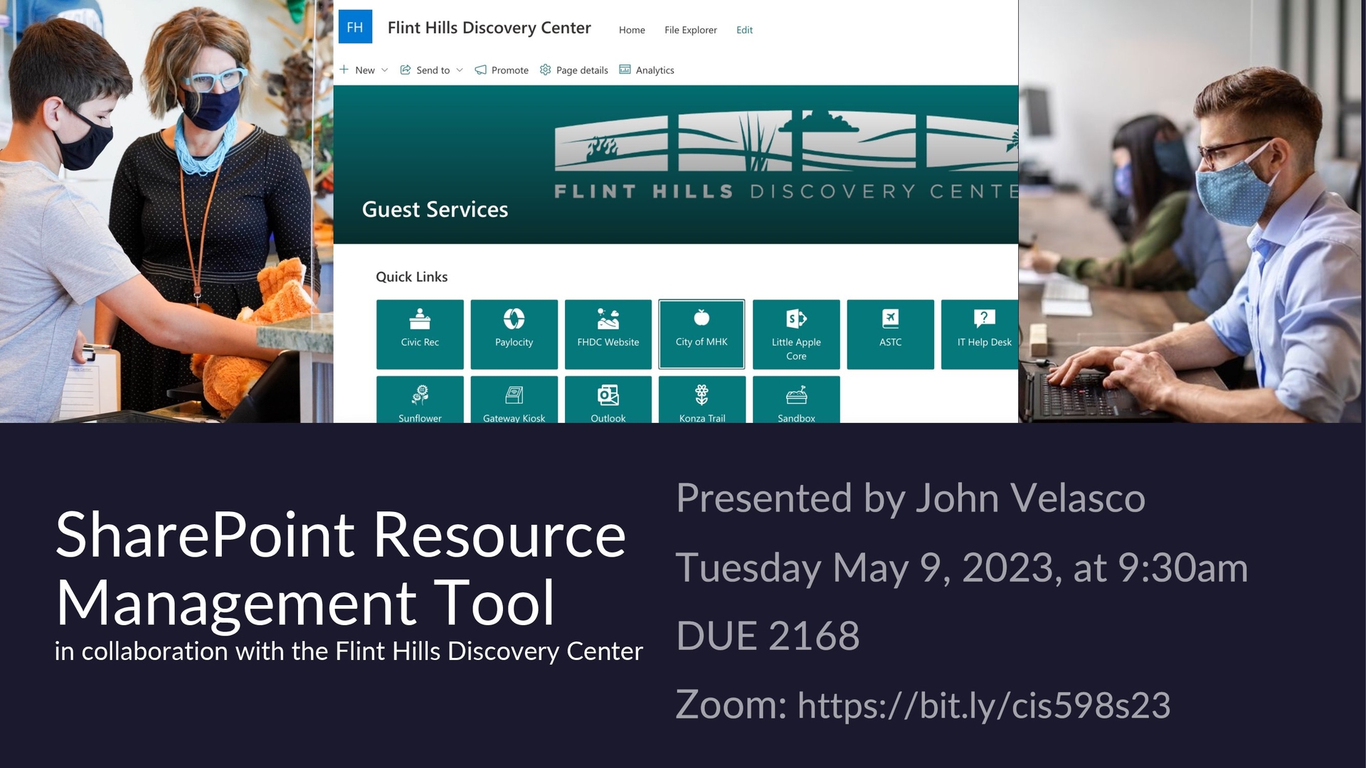 SharePoint Resource Management Tool