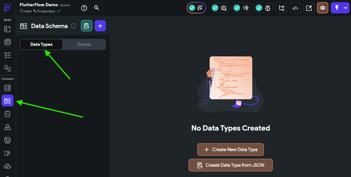 FlutterFlow Data Types