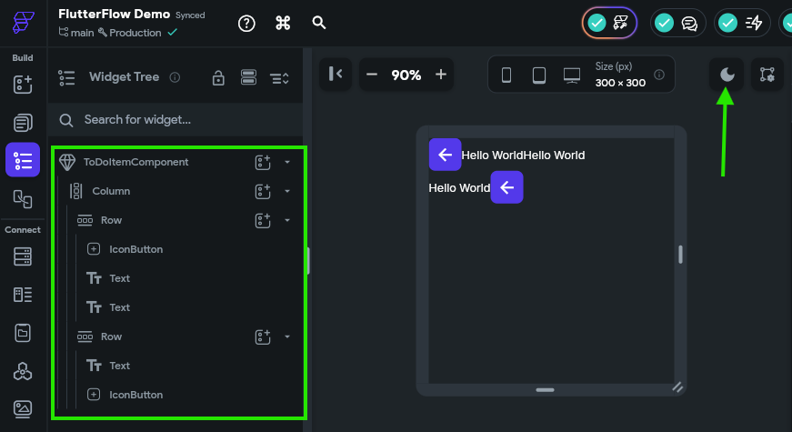 FlutterFlow Basic To Do Component