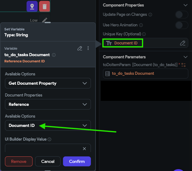 FlutterFlow Updated Params