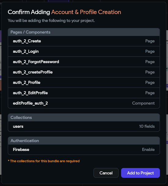 FlutterFlow Add Flow Confirmation