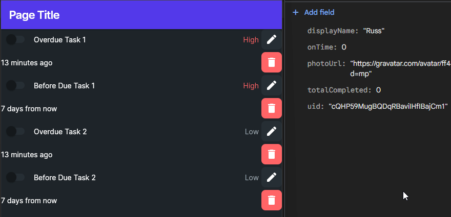 FlutterFlow Leaderboard Test