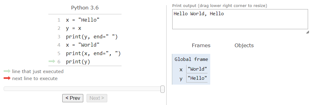 Python Tutor 7