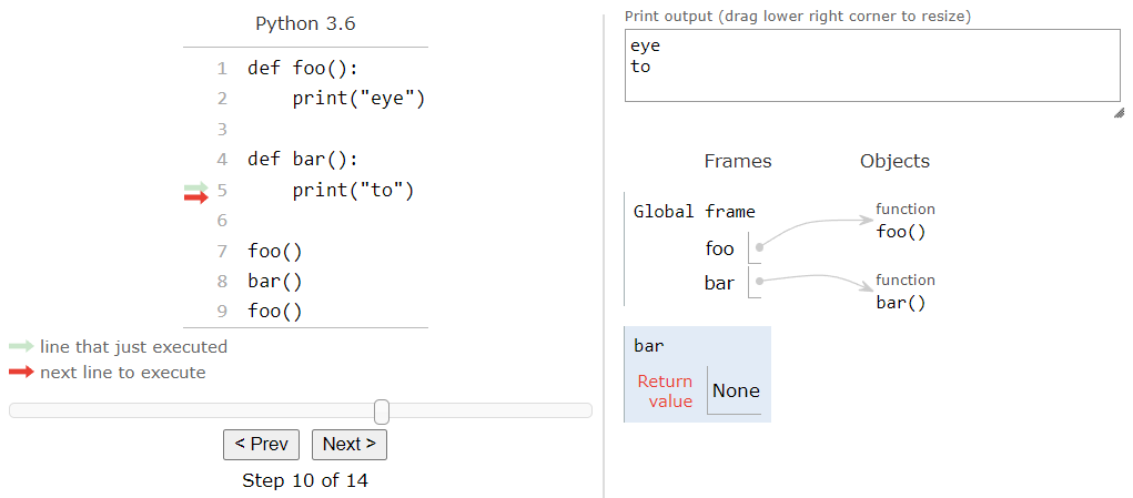 Python Tutor 10