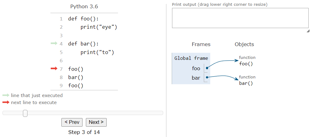 Python Tutor 3