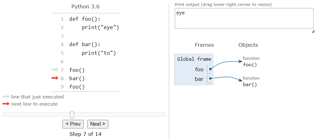 Python Tutor 7