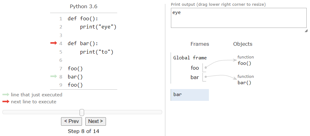 Python Tutor 8