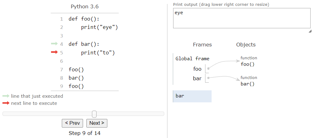 Python Tutor 9