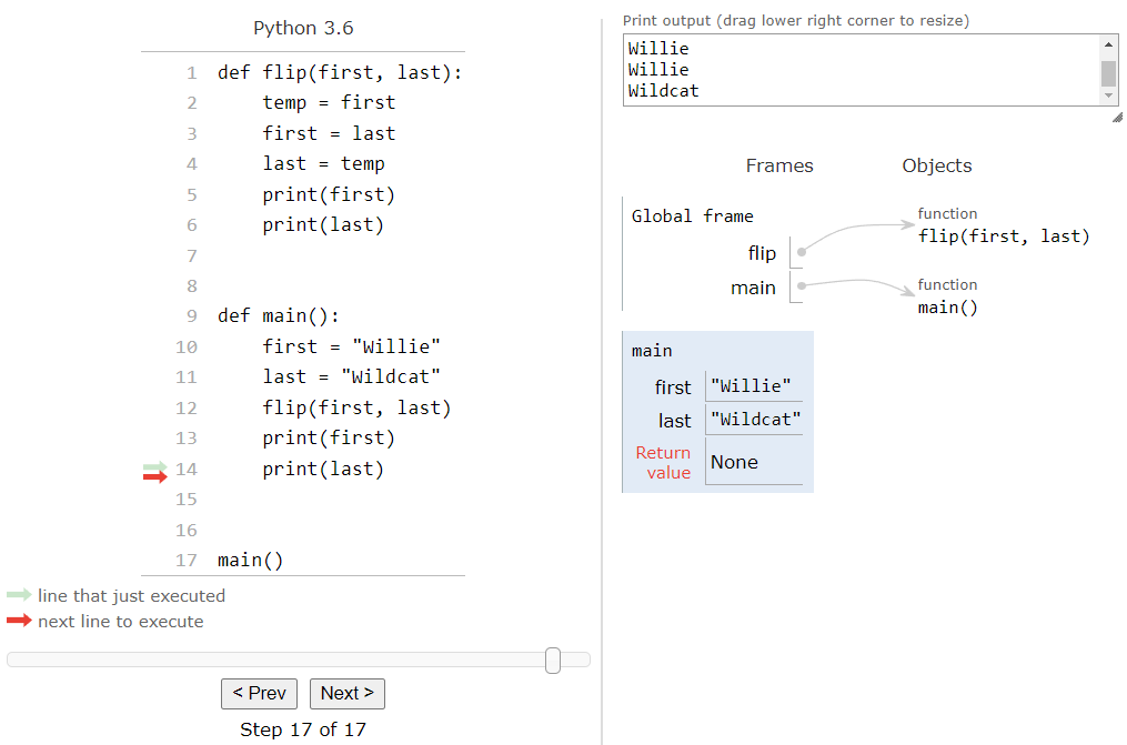 Python Tutor 17