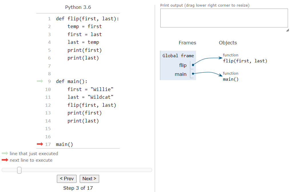 Python Tutor 3