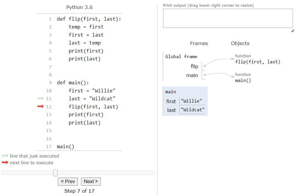 Python Tutor 7
