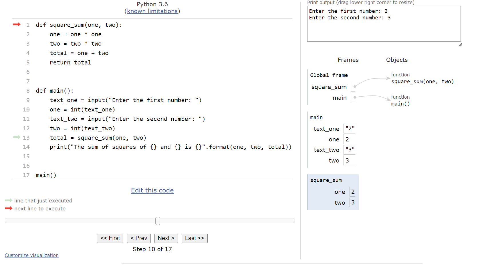 Python Tutor 10