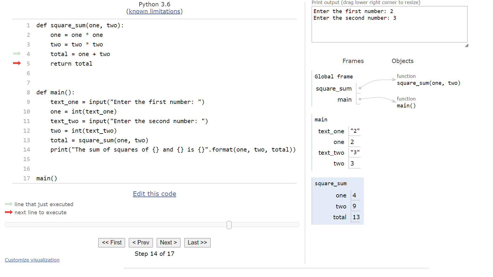 Python Tutor 14