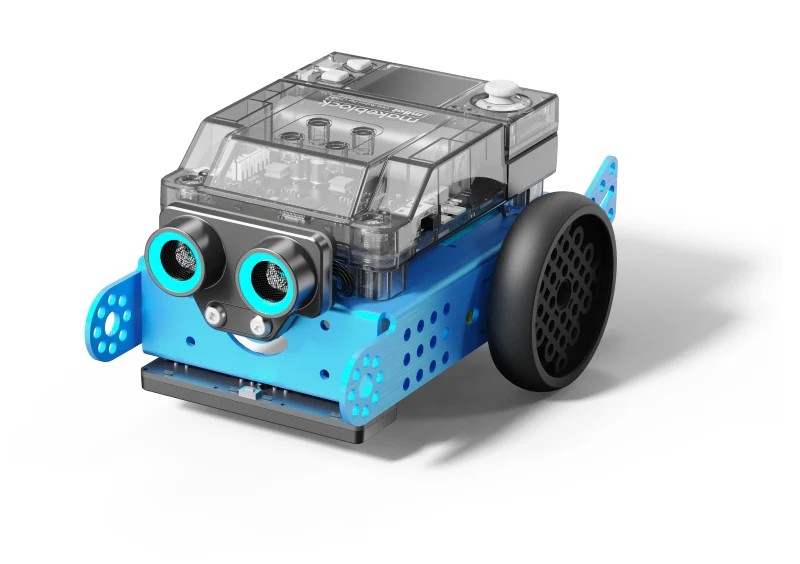 An assembled mBot2 robot